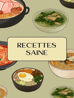 cover image of Recettes Saine